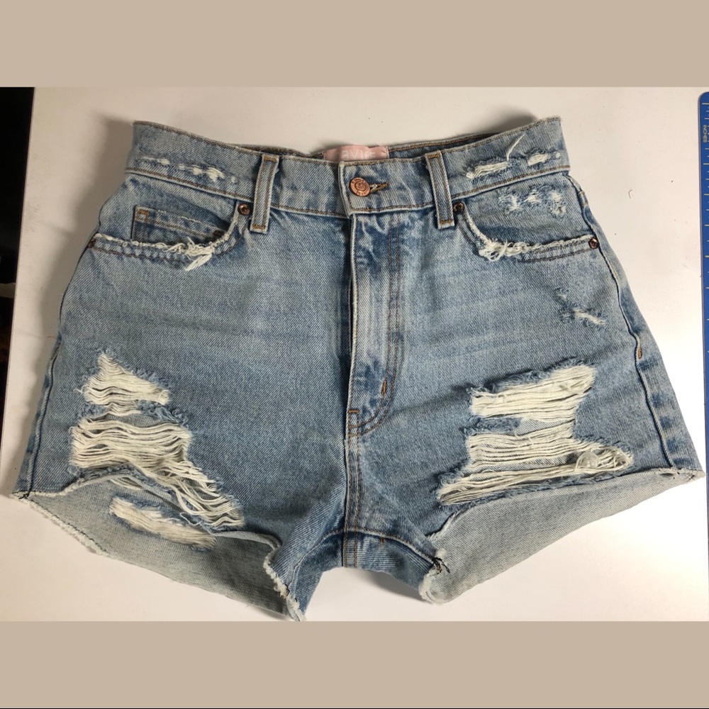REVICE Denim Malibu Cutoffs Daisy Dukes Shorts